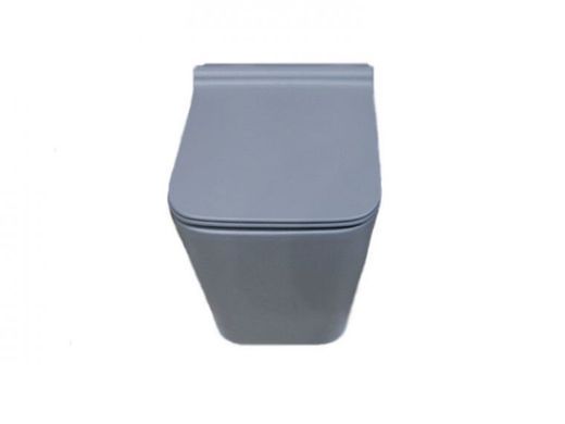 Підвісний унітаз NEWARC AQUA + сидіння SOFT CLOSE (9423GR-M)