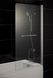Скляна шторка для ванни EGER 800x1500 мм права, скло тоноване 599-02R grey, 1500, 800