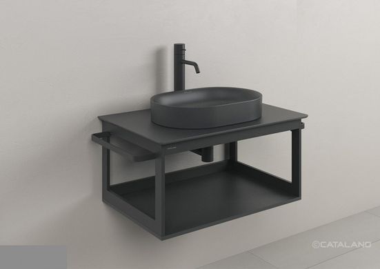 Раковина CATALANO HORIZON 35х70 / чорна / матова (170AHZNS)