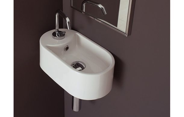 Раковина SCARABEO SEVENTY 23х41 WHITE (8093B)