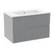 DIMARCO DAMA DI VENEZIA тумба підвісна 80см, 2 ящики, MATT GREY DM06C003MG