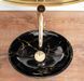 Раковина REA SOFIA MINI MARBLE SHINE 27х35 / чорна (REA-U6963)