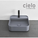Раковина CIELO SHUI COMFORT 43х44 / серая (SHCOLAQF-BR)