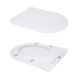 Напольный унитаз QTAP VLASTA ULTRA QUIET WHITE + сиденье SOFT CLOSE (QT28228300W)