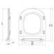 Підвісний унітаз CERSANIT CITY CLEAN ON + сидіння SLIM SOFT CLOSE (K701-143)