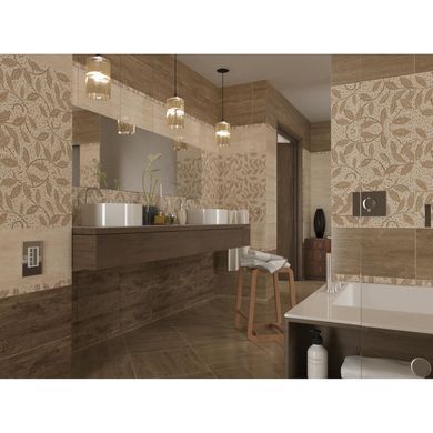 Напольная плитка GOLDEN TILE TRAVERTINE MOSAIC КОРИЧНЕВЫЙ 1Т7830