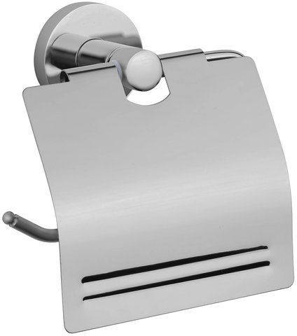 Тримач для туалетного паперу з кришкою VBI VENUS NICKEL (VBI-040013NI)