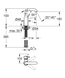 Змішувач для раковини GROHE ESSENCE NEW DN 15 M-SIZE / хром (23463001)