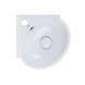 Раковина QTAP LEO 40х40 / донний клапан (QT11115010W)