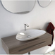 Раковина ARTCERAM PLETTRO WHITE GLOSSY 44х60 (PTL001 01; 00)