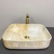 Раковина VBI PALERMO MARBLE YELLOW (VBI-012309)