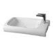 Раковина ARTCERAM HI-LINE WHITE GLOSSY GOLD DAMASCO 41х70 (HIL003 01; 89)