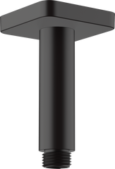 Hansgrohe Кронштейн для верхнего душа с потолка Vernis Shape 100 мм Matt Black (26406670)