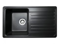Мийка кухонна Miraggio Versal (BLACK) 0000058, Черный