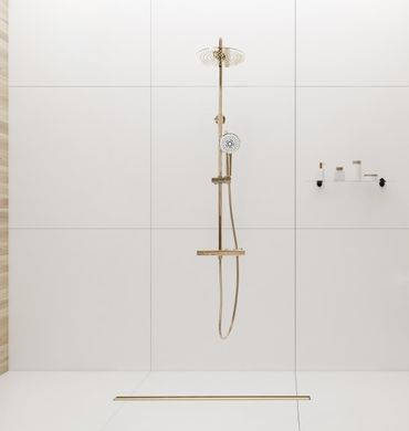 Трап для душа REA NEO SLIM PRO MIRROR GOLD 70 (REA-G5603)