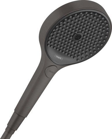 HANSGROHE Ручной душ RAINFINITY 130 3JET ECOSMART BRUSHED BLACK CHROME (26865340)