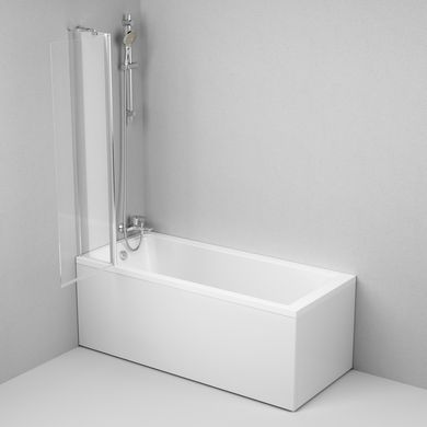 Шторка для ванни AM.PM Gem WU90BS-D3W5-140CT прозора/хром, 800