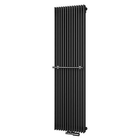 Радіатор ISAN ANTIKA CUBE 1800X295 RAL9005 Підключення нижнє по центру