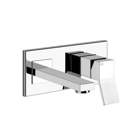 Змішувач для умивальника GESSI RETTANGOLO K, короткий вилив, CHROME (53089031)