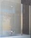 Шторка для ванни KOLLER POOL WATERFALL LINE QP96 150x140 R / трьохелементна / GRAPE (QP96(right) chrome,grape)
