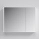 Зеркальный шкаф AM.PM Like подвесной, 800x145 мм h600 мм, белый глянец M80MCX0800WG38