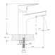 Набор смесителей для ванны и кухни (4 в 1) Imprese kit30094