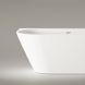 Ванна из искусственного камня PAA DECO WALL MATTE WHITE 166х81 (VADEWAS_00)