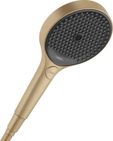 HANSGROHE Ручной душ RAINFINITY 130 3JET ECOSMART BRUSHED BRONZE (26865140)