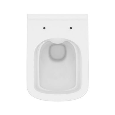 Подвесной унитаз CERSANIT CITY CLEAN ON + сиденье SLIM SOFT CLOSE (S701-405)