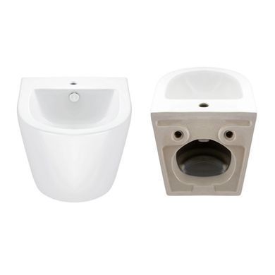 Комплект QTAP 2в1: Подвесной унитаз QTAP ROBIN ULTRA QUIET + Подвесное биде QTAP ROBIN (QT1333046EUQW47436)