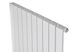 Вертикальный дизайнерский радиатор отопления ARTTIDESIGN Terni 10/1800 белый матовый