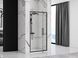 Душевые двери REA RAPID SWING 80X195 / профиль черный / стекло прозрачное (REA-K6408)