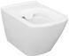 Подвесной унитаз CERSANIT CITY CLEAN ON + сиденье SLIM SOFT CLOSE (S701-405)