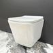 Подвесной унитаз VBI TOLEDO WHITE + сиденье SOFT CLOSE (VBI-01001EX)