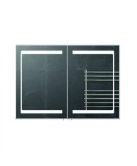Зеркальный шкаф Oskar ЗШ-100 LEDx2 (00-0008252)