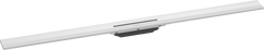 Наружная часть слива HANSGROHE RAINDRAIN FLEX WALL / 1200мм / для душа / белый / матовый (56054700), 1200