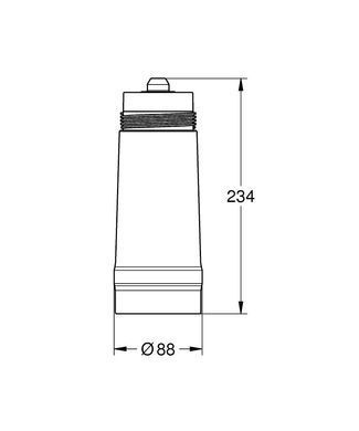 Фільтр GROHE GROHE BLUE S-SIZE (40404001)
