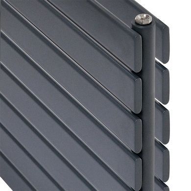 Радіатор ARTTIDESIGN LIVORNO G II 544X800 RAL7016 Підключення бічне ліве або праве