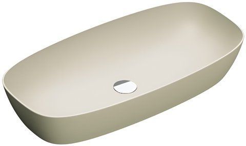Раковина CATALANO GREEN LUX GRIGIO SATINATO 40х80 / бежева / матова (180APGRLXGS)