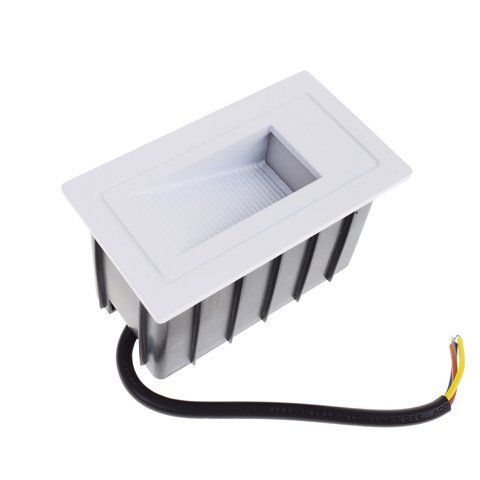 Світильник вуличний для сходів LED 5W WW IP65 WH (LZ-04)