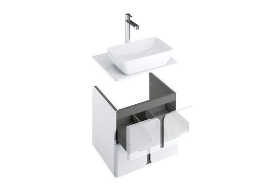 Столешница RAVAK BALANCE 600х465 / белый глянец (X000001370)