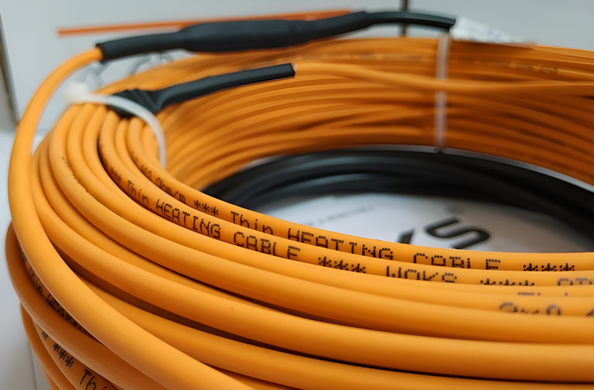 Нагревательный двухжильный кабель WOKS 18 - 110м / 9.6 - 13.8м² / 1970Вт (1637-15243