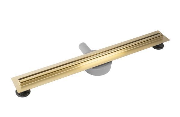 Душевой трап REA NEOX SLIM PRO 90х600 / золото (REA-G2713)