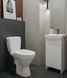 Підлоговий унітаз CERSANIT CERSANIA SIMPLEON 704 011 3/6л + сидіння SOFT CLOSE (K119-003)