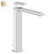 Змішувач для умивальника GESSI ELEGANZA, високий, донний клапан, BRUCHED BRASS PVD (46003727)