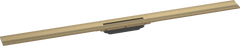 Зовнішня частина зливу HANSGROHE RAINDRAIN FLEX WALL / 1200мм / для душу / бронза (56054140), 1200