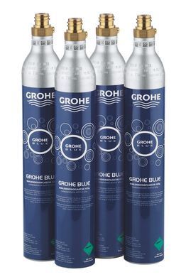 Балони з вуглекислим газом CO2 GROHE BLUE 4шт (40422000)