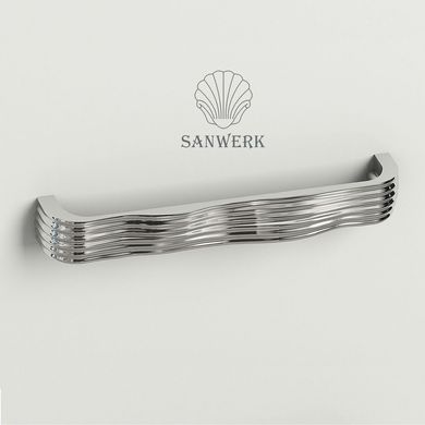 Пенал Sanwerk "SIERRA" 3F правый 400x300 мм h1900, белый MV0000453