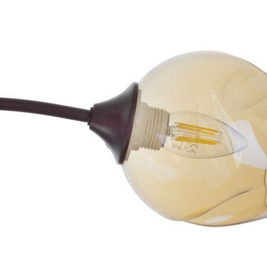 Люстра стельова в спальню E27 60W BR (LK-678C/5)