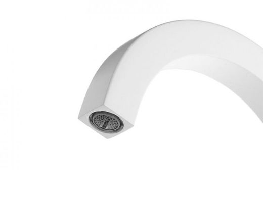 Змішувач для кухонної мийки NEWARC Aqua (941881W) однорычажный, h330 мм, цвет белый